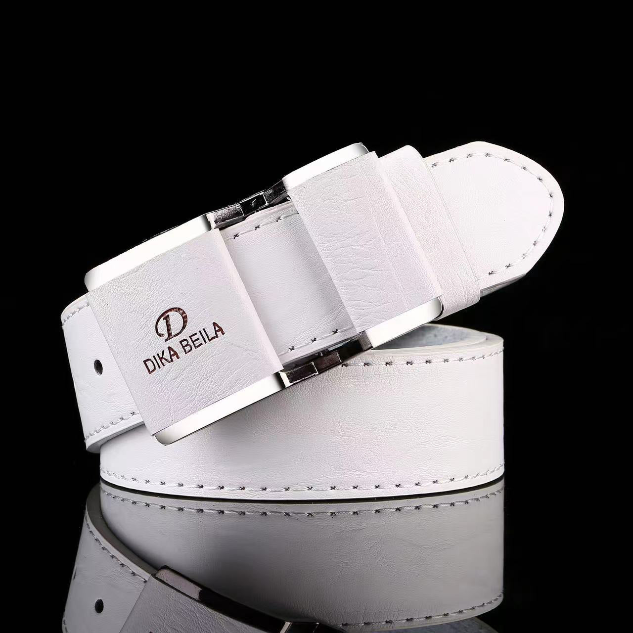 Cinturón Cuero Masculino Retro Premium