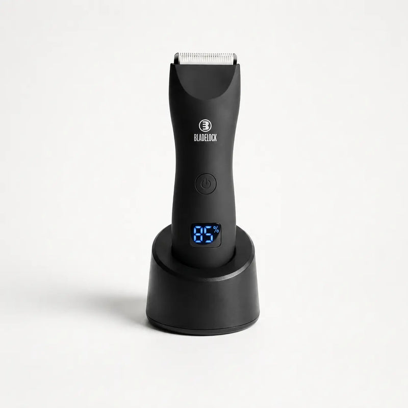 STEALTH X1 rasuradora corporal masculina con base de carga y pantalla LCD